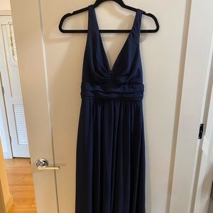 Lulus Leading Role Navy Blue Maxi Dress